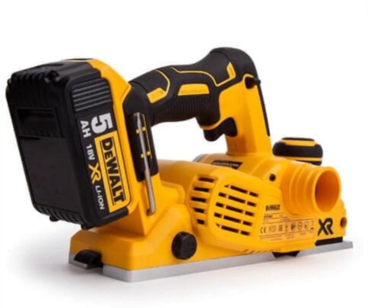 Рубанок аккумуляторный электрорубанок DeWALT DCP580P2 - изображение 4