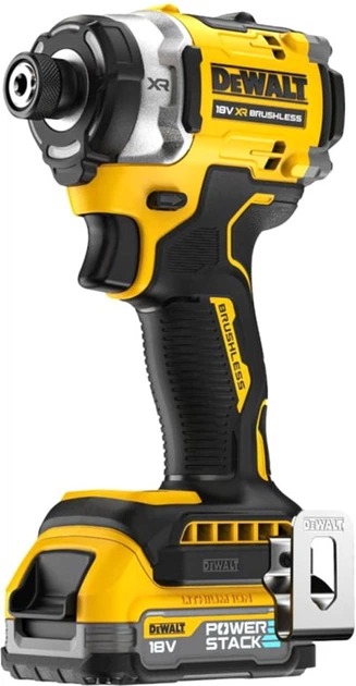 Шуруповерт ударный аккумуляторный бесщеточный DeWALT DCF860E2T - изображение 2