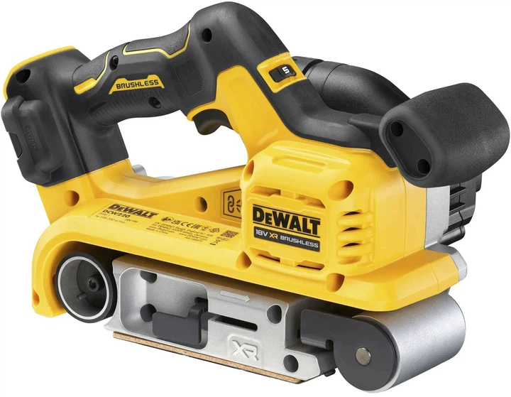 Акумуляторна стрічкова шліфмашина DeWALT DCW220NT - Фото 4 Акумуляторна стрічкова шліфмашина DeWALT DCW220NT - зображення 4
