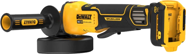 Аккумуляторная угловая шлифовальная машина DeWALT DCG416VSN - изображение 3
