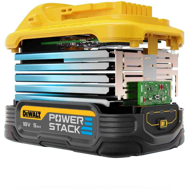 Аккумулятор для инструмента DeWALT DCBP518H2 18 В, 5 А·год, 2шт - Фото 5 Аккумулятор для инструмента DeWALT DCBP518H2 18 В, 5 А·год, 2шт - изображение 5