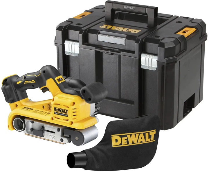 Акумуляторна стрічкова шліфмашина DeWALT DCW220NT - Фото 9 Акумуляторна стрічкова шліфмашина DeWALT DCW220NT - зображення 9