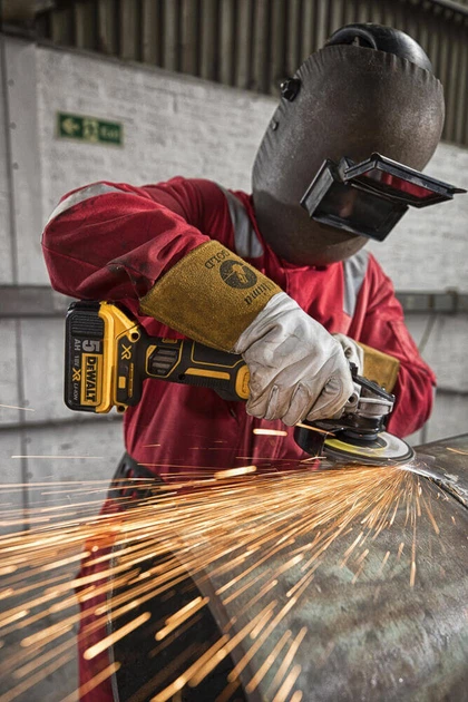 Акумуляторна безщіткова кутова шліфмашина болгарка DeWALT DCG405P3 - зображення 7