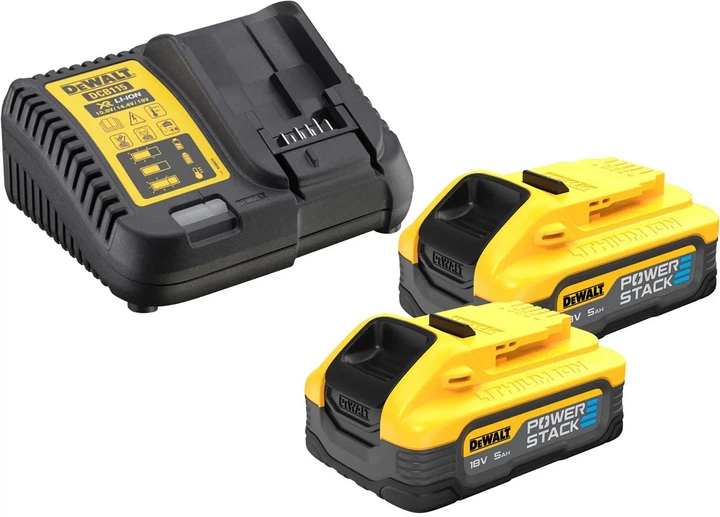 Набор из двух бесщеточных инструментов DeWALT DCK2050H2T (DCD805+DCF850) - Фото 3 Набор из двух бесщеточных инструментов DeWALT DCK2050H2T (DCD805+DCF850) - зображення 3