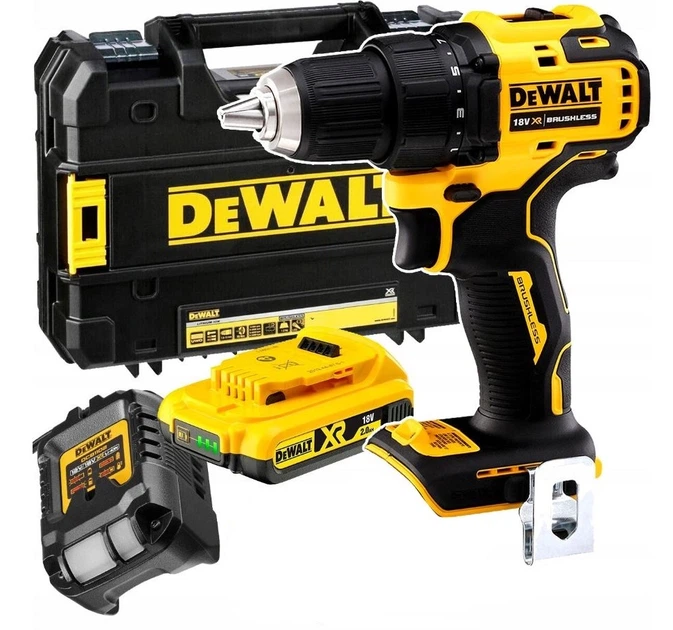 Дрель-шуруповерт аккумуляторная бесщеточная DeWALT DCD708D1T - Фото 1 Дрель-шуруповерт аккумуляторная бесщеточная DeWALT DCD708D1T - изображение 1