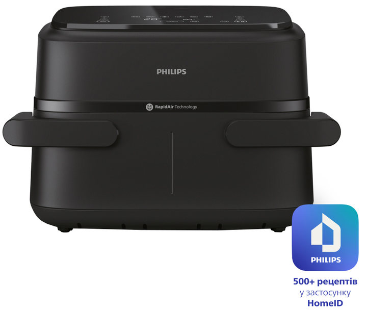 Мультипіч PHILIPS Ovi Dual NA150/00 з двома кошиками - зображення 1