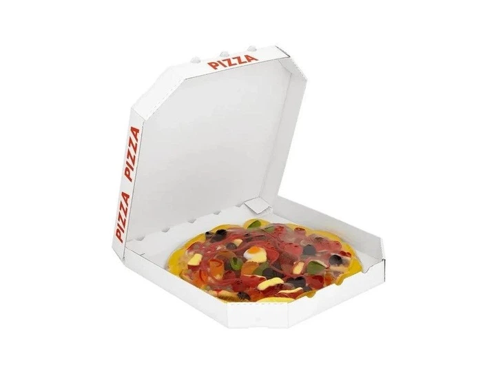 Мен пицца жеткізушіні ұрдым. Мен пицца жеткізушіні ұрдым.