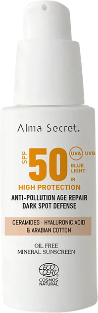 Krem przeciwsłoneczny Alma Secret Solar SPF50 Sand 50 ml (8436568713496) - obraz 1