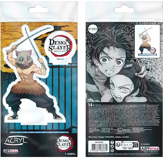 Акрилова фігурка ABYstyle DEMON SLAYER: KIMETSU NO YAIBA Inosuke (Клинок) (3665361068679) - зображення 2
