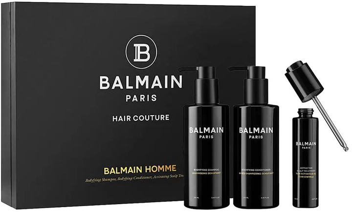 Zestaw do pielęgnacji włosów Balmain Professionnel odżywka 250 ml + serum Activating Scalp Treatment 50 ml + szampon 250 ml (8720246245974) - obraz 1