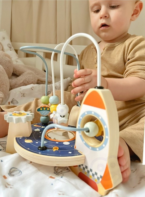 Labirynt Tooky Toy Kosmiczną pętla motoryczna (6976831551247) - obraz 8
