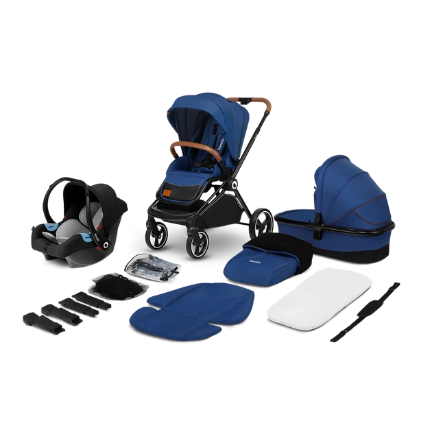 Универсальная коляска 3 в 1 Lionelo MIKA BLUE NAVY - изображение 4