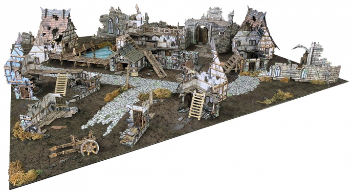 Набір для складання Battle Systems: Village Ruins (5060660091270) - зображення 3