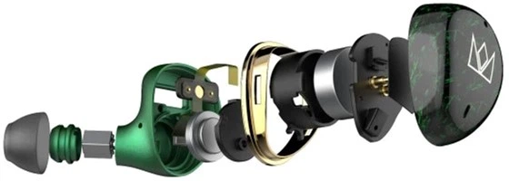 Наушники Noble Audio FoKus Rex5 Зеленые (90403792) купить в
