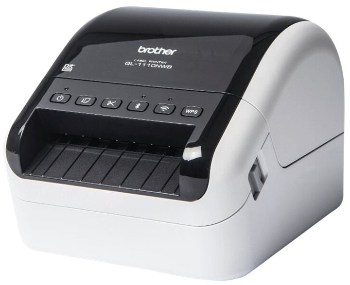 Drukarka etykiet Brother QL-1110NWBc (QL1110NWBCYJ1) - obraz 2