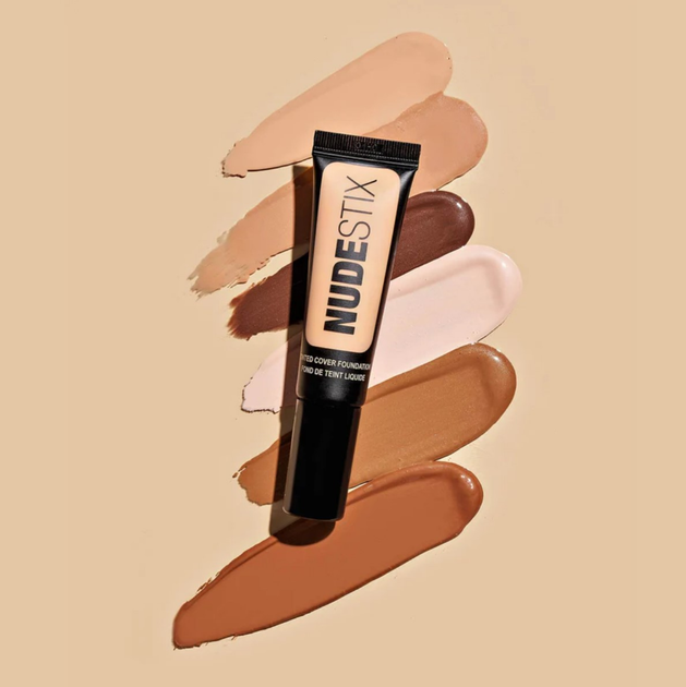 Тональна основа Nudestix Tinted Cover освітлювальна 3 Nude 25 мл (839174001854) - зображення 7