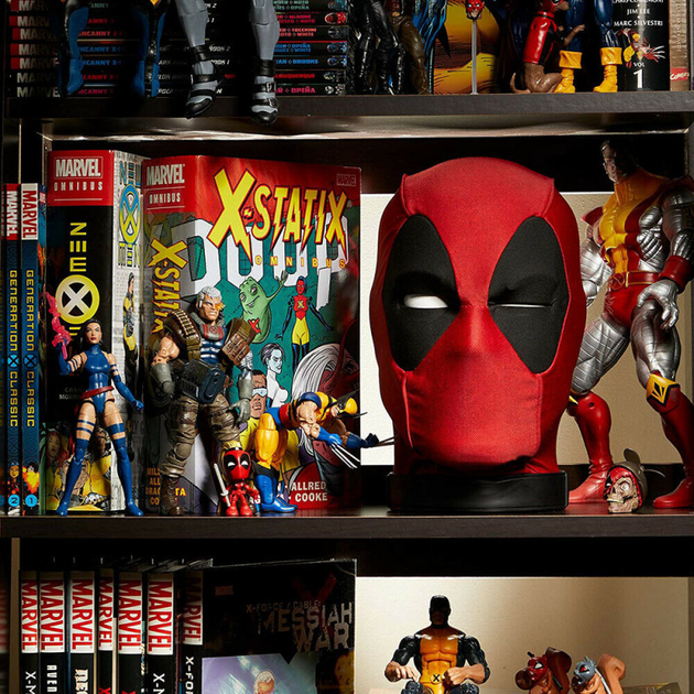 Інтерактивна голова Hasbro Marvel Дедпул (5010993697069) - зображення 9