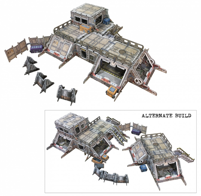 Zestaw do składania Battle Systems: Outlands Delta Garrison (5060660090273) - obraz 2