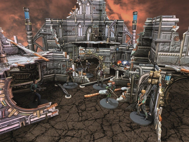 Набір для складання Battle Systems: Gothic Ruins (5060660090280) - зображення 3