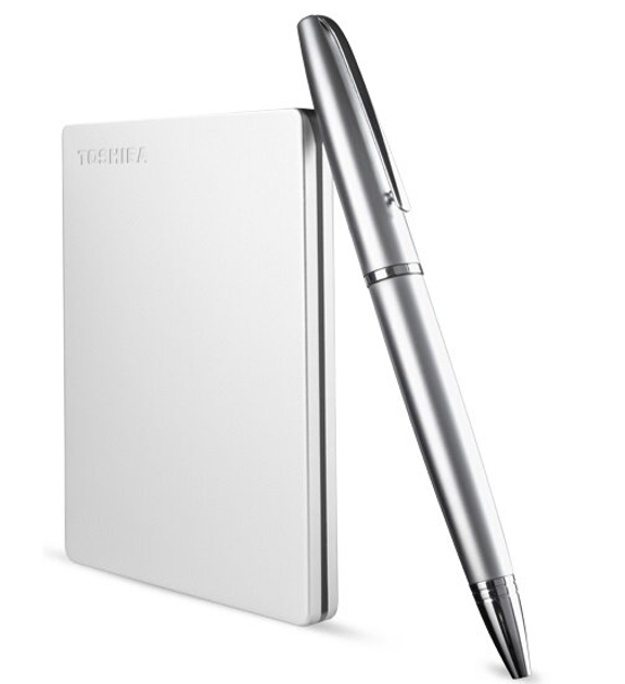 Dysk twardy Toshiba Canvio Slim 1TB 2.5" USB 3.2 Silver (HDTD310ES3DA) - obraz 5