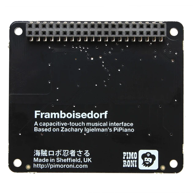 Сенсорное пианино Pimoroni Piano HAT - Фото 3 Сенсорное пианино Pimoroni Piano HAT - изображение 3