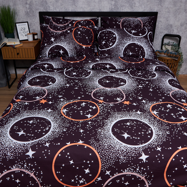 Підковдра Moon&Star Бязь Gold Люкс Cosmic Vibes King Size 220 x 240 см (MS-870000634) від Rozetka на платформі USKIDKA Акція на Підковдра Moon&Star Бязь Gold Люкс Cosmic Vibes King Size 220 x 240 см (MS-870000634) від Rozetka
