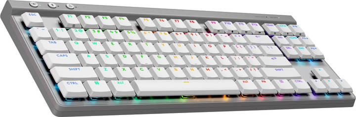 Klawiatura bezprzewodowa Logitech G515 TKL Lightspeed GL Tactile Wireless/USB White (920-012539) - obraz 3