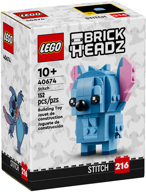 Zestaw klocków LEGO Brickheadz Stitch 152 elementy (40674) - obraz 1