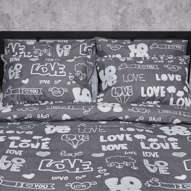 Набір наволочок Moon&Star Love Script Мікросатин Premium 40x60 см 2 шт (MS-840001111) від Rozetka на платформі USKIDKA Акція на Набір наволочок Moon&Star Love Script Мікросатин Premium 40x60 см 2 шт (MS-840001111) від Rozetka