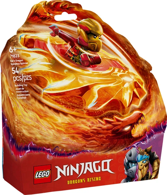 Конструктор LEGO Ninjago Дракон Кая Спин-джитсу 54 элемента (71823