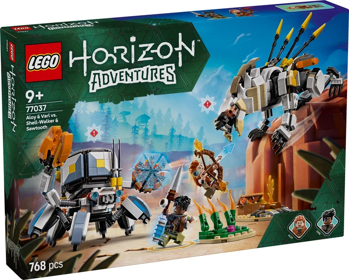 Конструктор LEGO Horizon Adventures Алой и Варл против Краболаза и