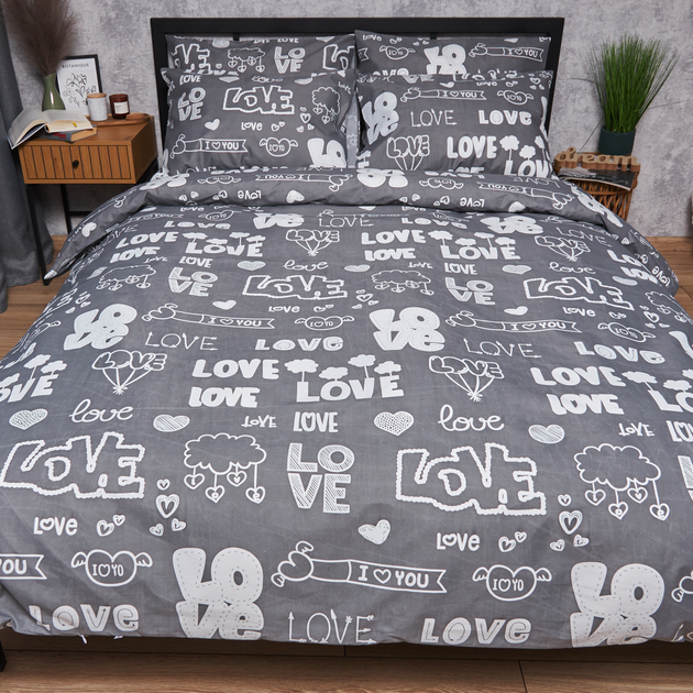 Підковдра Moon&Star Мікросатин Premium Love Script Полуторна 143 x 210 см (MS-870000870) від Rozetka на платформі USKIDKA Акція на Підковдра Moon&Star Мікросатин Premium Love Script Полуторна 143 x 210 см (MS-870000870) від Rozetka