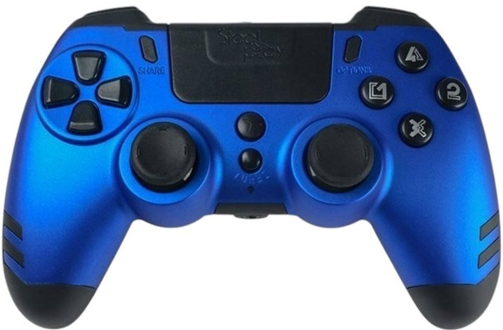 Геймпад бездротовий SteelPlay Slim Pack Wireless Controller Multi Sapphire Blue (3760352730167) - зображення 1