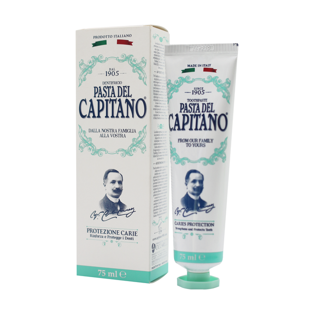 Зубная паста Pasta Del Capitano 1905 Caries Protection 75 мл - Фото 1 Зубная паста Pasta Del Capitano 1905 Caries Protection 75 мл - изображение 1