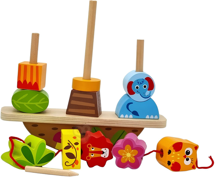 Головоломка Tooky Toy Балансування тварини (6972633370130) - зображення 3
