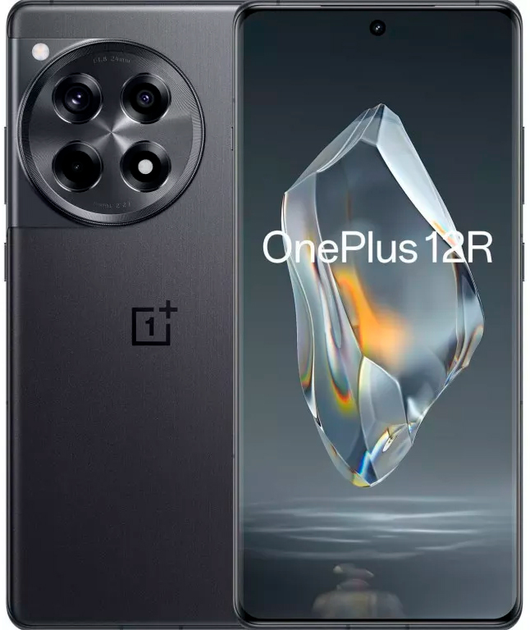 Мобільний телефон OnePlus 12R 5G 16/256GB Iron Gray (6921815626183) - зображення 1