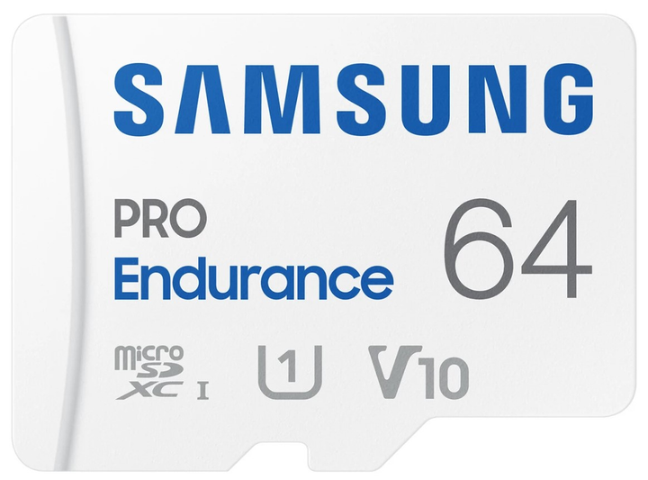 Samsung PRO Endurance microSDXC 64GB Class 10 UHS-I U1 V10 + SD адаптер (MB-MJ64KA/EU) - изображение 2