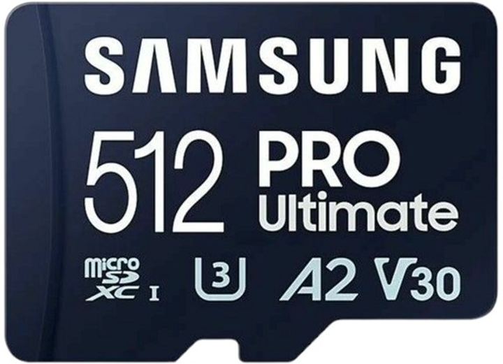Карта памяти Samsung PRO Ultimate microSDXC 512GB + адаптер USB (8806094957242) - изображение 1