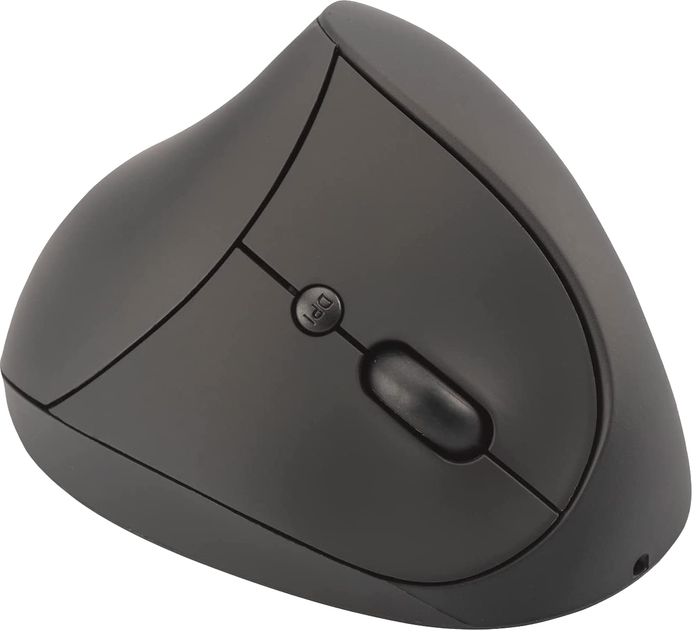 Миша Digitus Ergonomic Vertical Mouse Wireless Black (DA-20155) - зображення 1