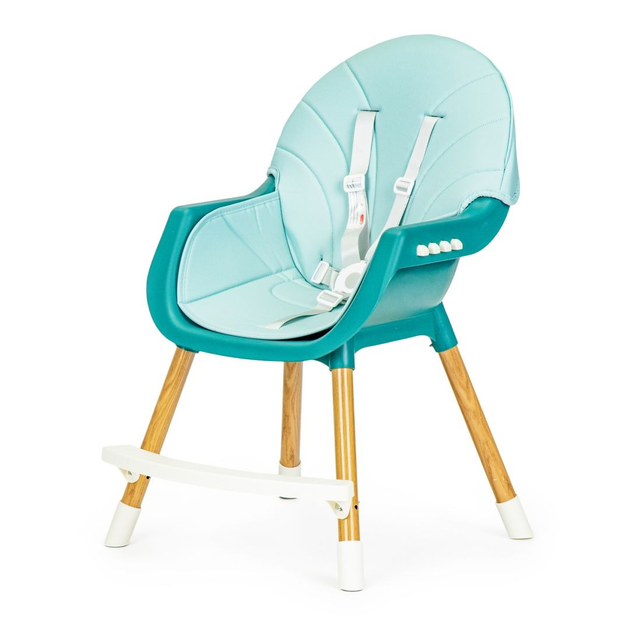 Стільчик для годування EcoToys 2 в 1 блакитний (HA-004 BLUE) (5903769972234) - зображення 6