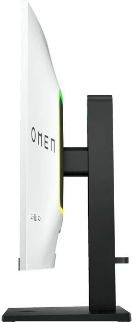 Монітор 31.5" HP OMEN Transcend 32 4K UHD QD-OLED 240 Гц 0.03 мс 2xHDMI DP USB-C HAS Black-White (9R181E9) - зображення 5