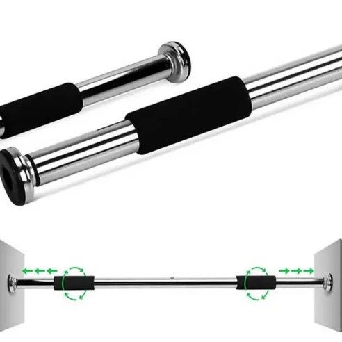 Турник раздвижной PowerPlay 4128 Pull Up Bar (60-90 см) Steel/Black (PP_4128) - изображение 6