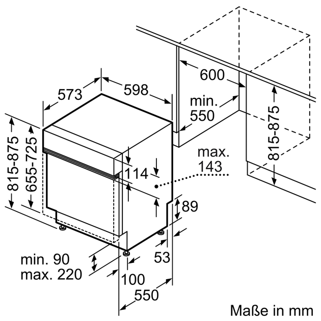 Zmywarka do zabudowy Neff S145ECS00E - obraz 9