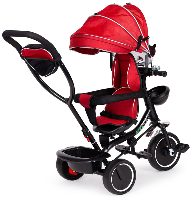 Велосипед дитячий Ecotoys з поворотним сидінням червоний (JM-066-9 RED) (5903089064633) - зображення 5