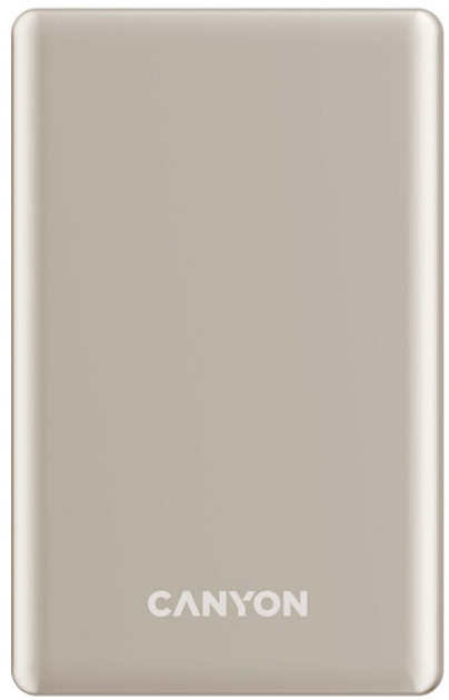 УМБ Canyon OnPower 505 slim Magsafe 5000 mAh PD20W Beige (CNS-CPB505BE) - зображення 4