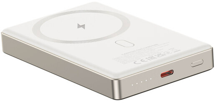 Powerbank Canyon OnPower 510 slim Magsafe 10000 mAh PD20W Beige (CNS-CPB510BE) - obraz 3