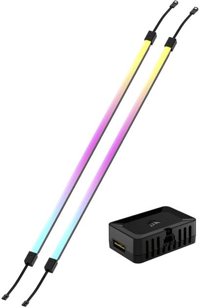 Oświetlenie dla obudowy Corsair iCUE LINK LS350 Aurora RGB Strip Kit 350 mm (CL-9011135-WW) - obraz 1