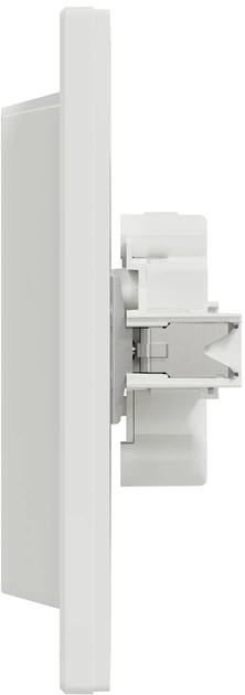 Розетка двойная Schneider Electric Asfora 220 В без заземления Белая (EPH9700121) - изображение 3