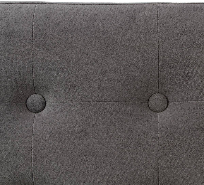 Pufa składana Atmosphera 76 x 38 x 38 cm Szara (3560239309123) - obraz 3