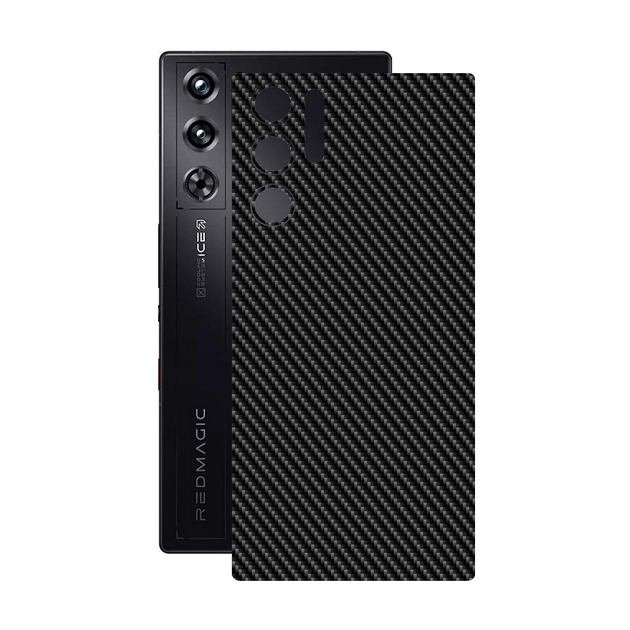 Захисна плівка StatusSKIN для ZTE Nubia Red Magic 9S Pro Корпус Вініл Карбон чорний - Фото 1 Захисна плівка StatusSKIN для ZTE Nubia Red Magic 9S Pro Корпус Вініл Карбон чорний - изображение 1